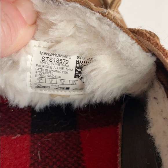 Sperry Men’s Fur Lined Loafer Slip on Shoe 7 - Picture 5 of 7